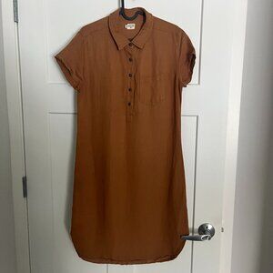 Bridge & Burn Holmes Dress in Ochre - M